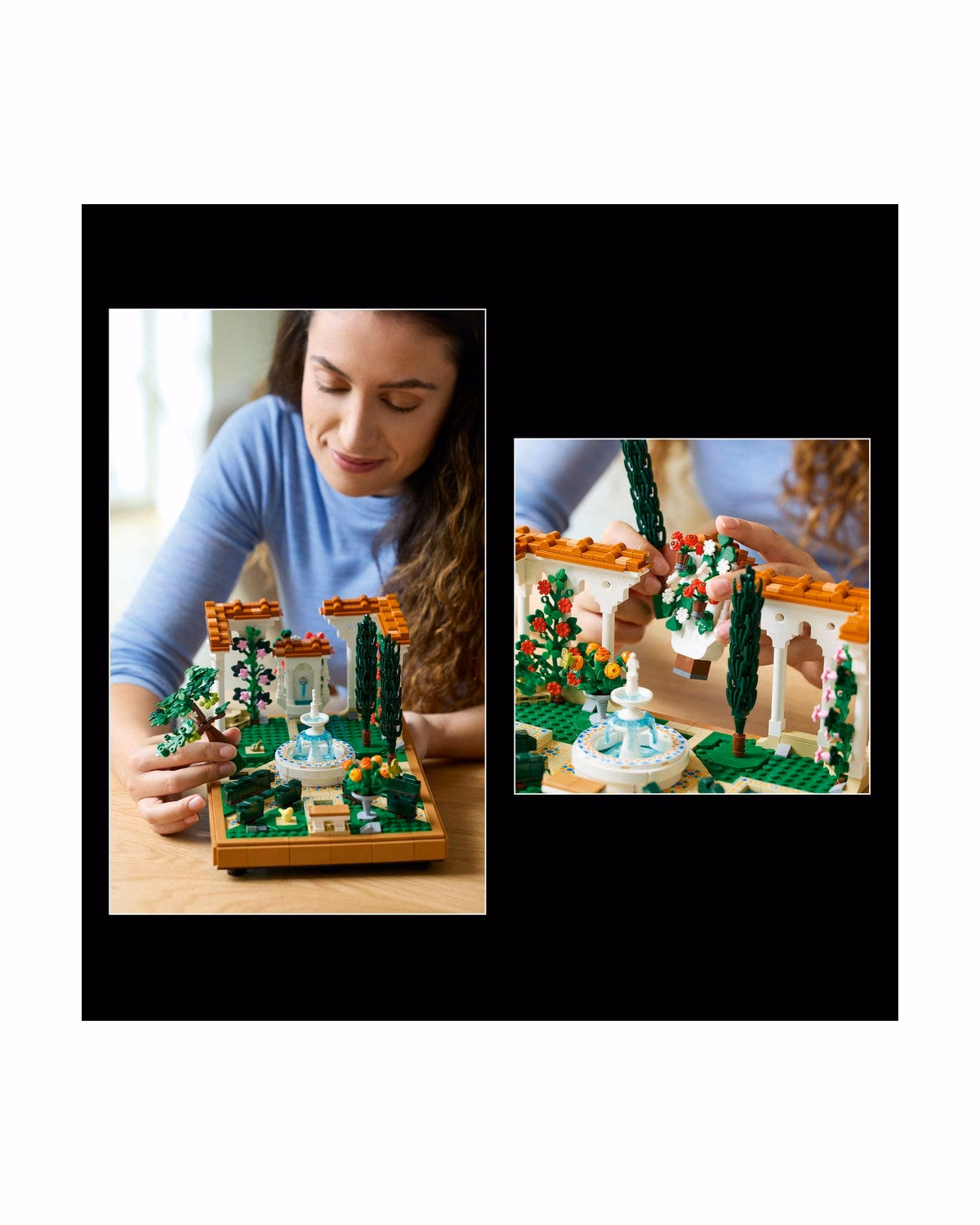 LEGO® Icons Fountain Garden Home Decor Set for Adults 10359 - 6