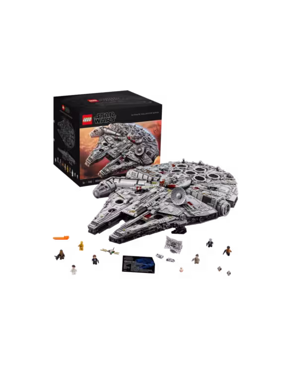 LEGO Star Wars 75192 Ultimate Collector Series Millennium Falcon Set studio view 1