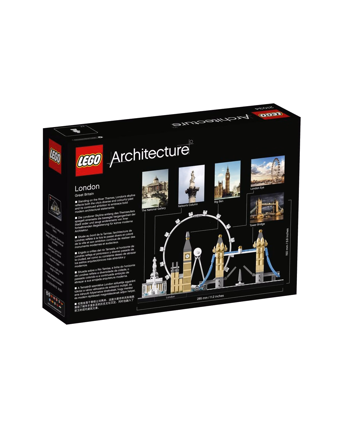 LEGO® Architecture London Skyline Building Set 21034 - 3