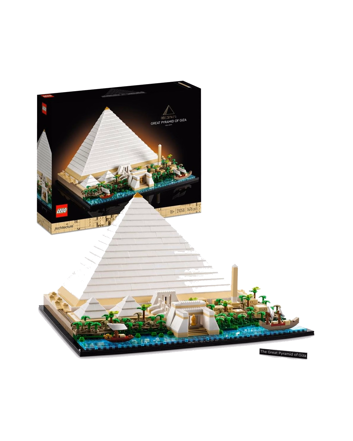 LEGO® 21058 Architecture Great Pyramid of Giza Set for Adults - 1