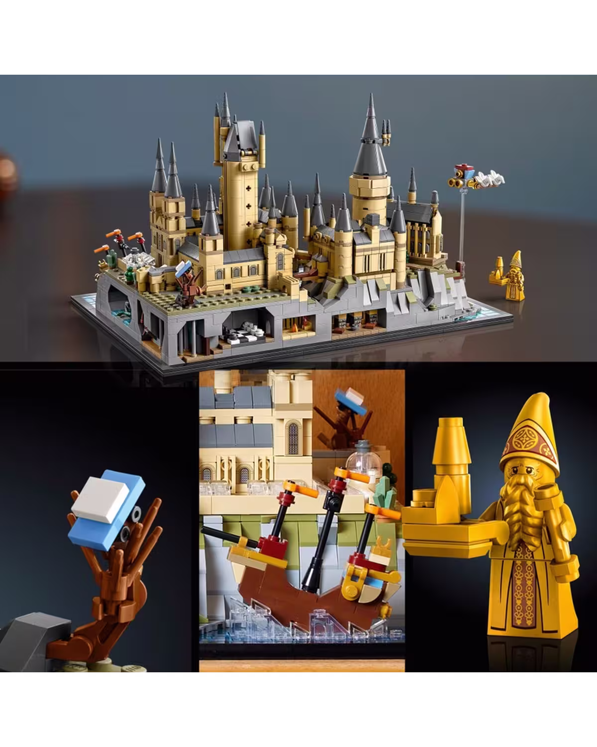 LEGO Harry Potter 76419 Hogwarts Castle and Grounds Set for Adults view 5