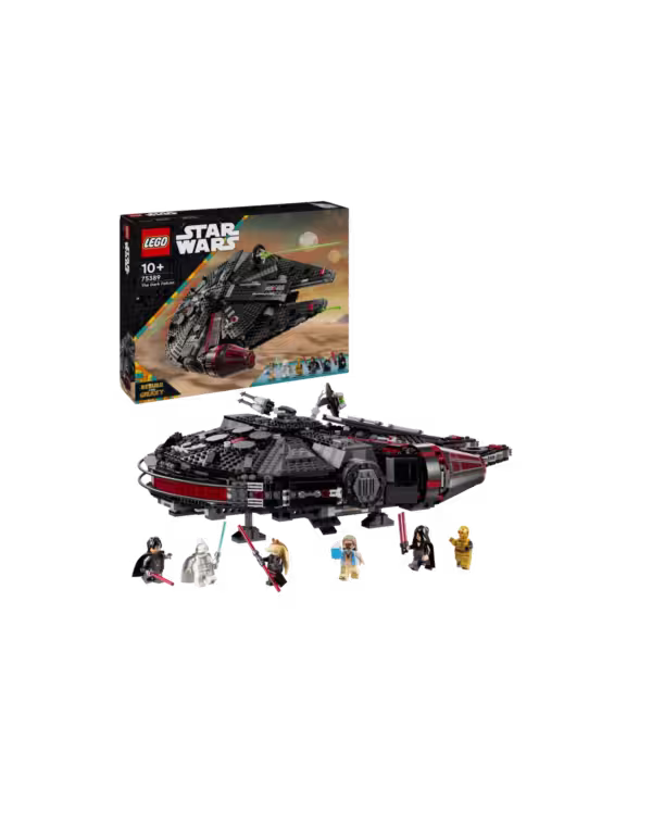 LEGO Star Wars 75389 Rebuild the Galaxy The Dark Falcon Set studio view 1
