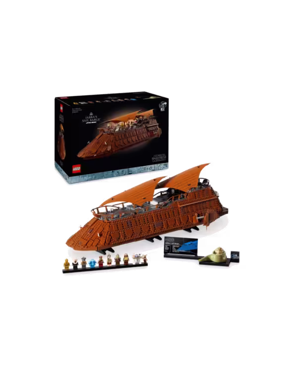 LEGO Star Wars 75397 Return of the Jedi Jabba's Sail Barge Set for Adults studio view 1