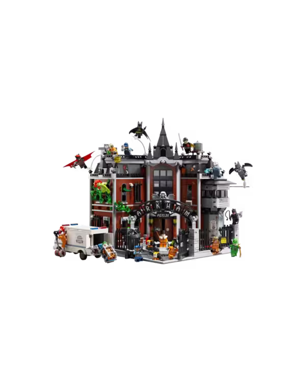LEGO DC Batman 76300 Arkham Asylum Set for Adults studio view 2