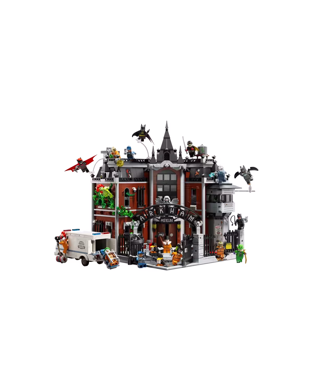 LEGO DC Batman 76300 Arkham Asylum Set for Adults studio view 2
