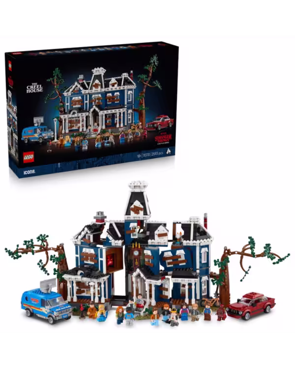 LEGO Icons 11370 Stranger Things: The Creel House Set for Adults view 1