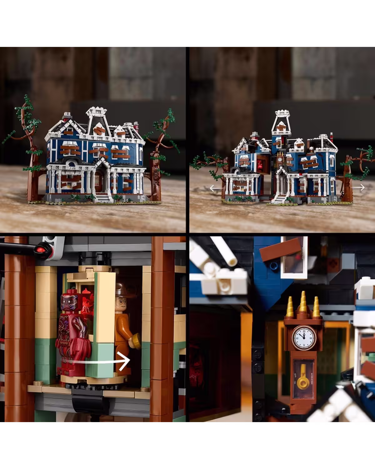 LEGO Icons 11370 Stranger Things: The Creel House Set for Adults view 4