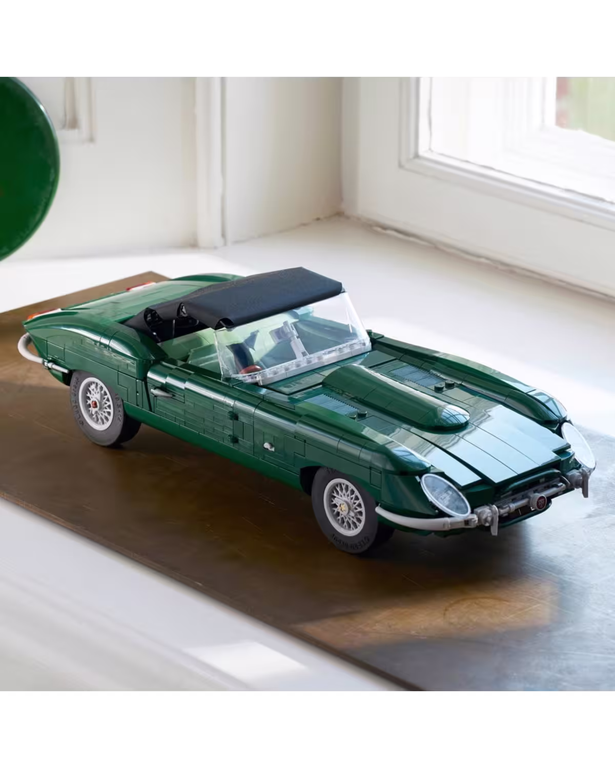 LEGO Icons 11381 Jaguar E-Type Classic Sports Car Set for Adults view 5