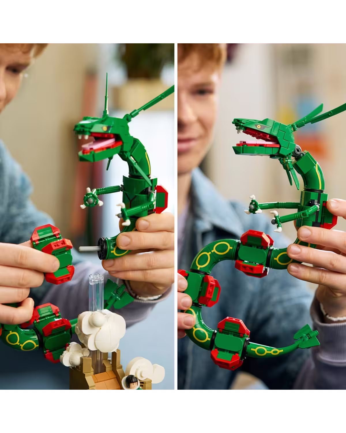 LEGO Pokémon 72168 Rayquaza Set for Adults view 6