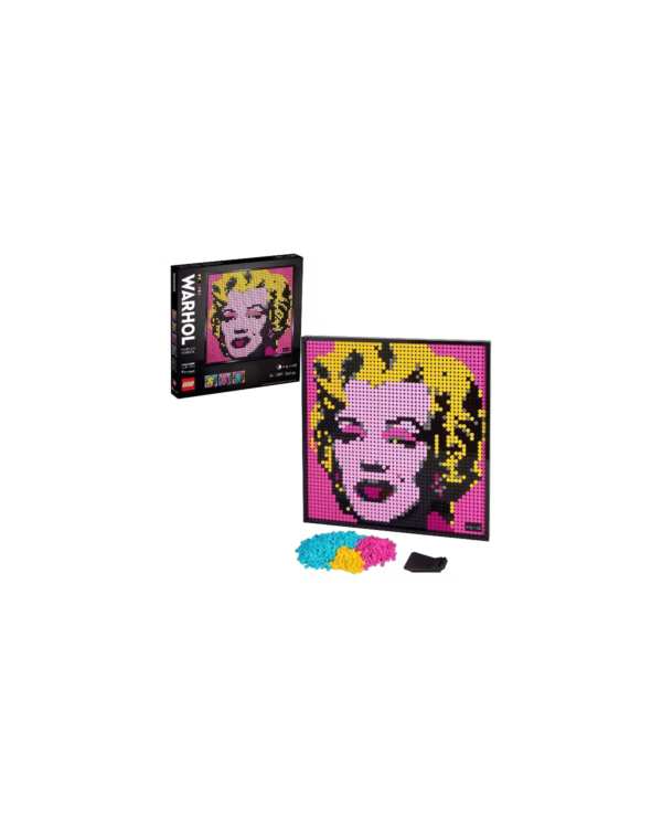 LEGO® Art Andy Warhol’s Marilyn Monroe Set for Adults 31197 - 1