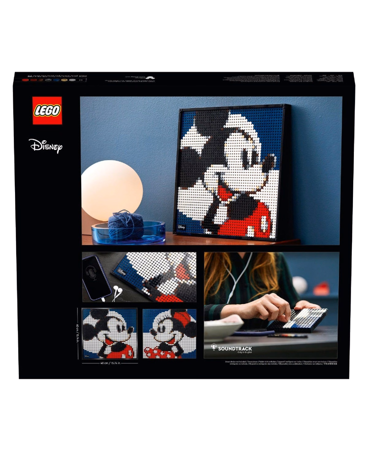 LEGO® Art Disney’s Mickey Mouse Poster Set for Adults 31202 - 4