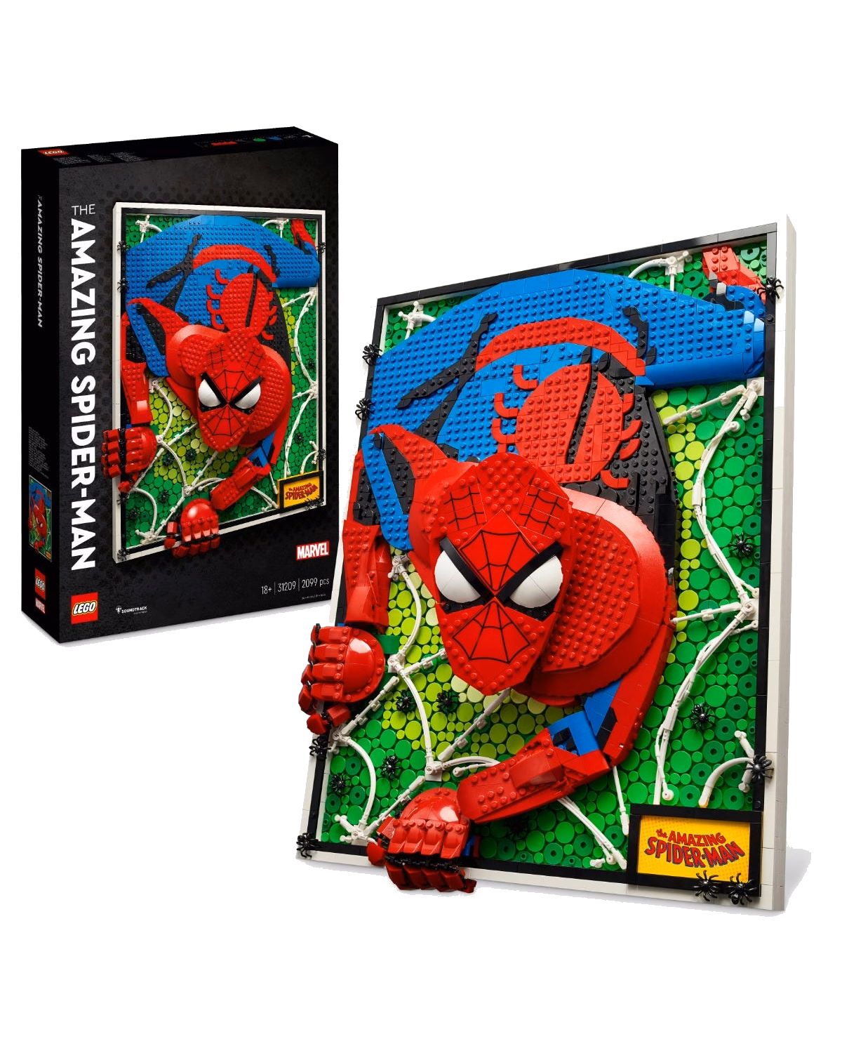 LEGO® 31209 Art The Amazing Spider-Man 3D Poster Craft Set - 1