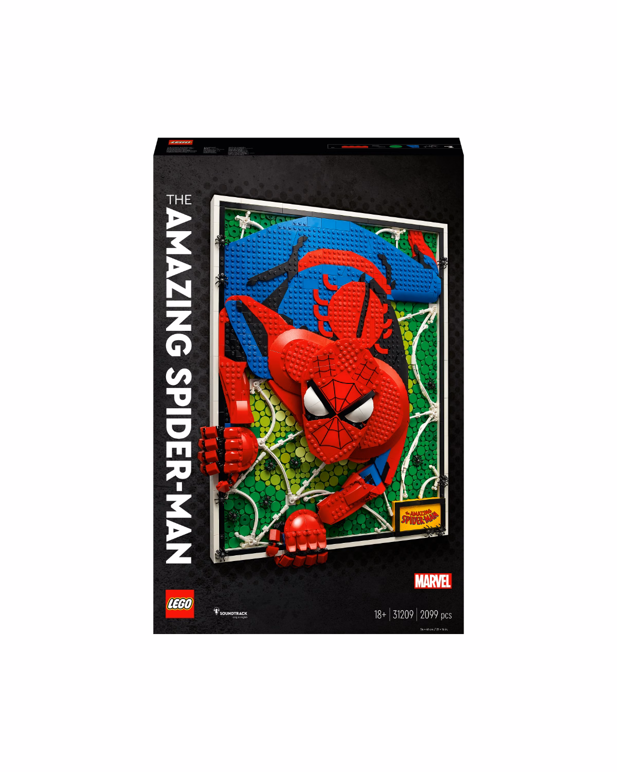 LEGO® 31209 Art The Amazing Spider-Man 3D Poster Craft Set - 3
