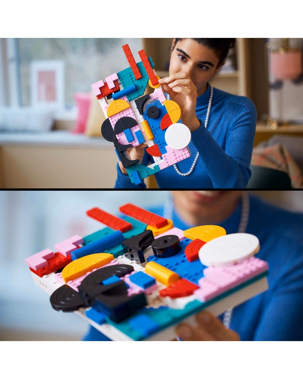 LEGO® 31210 Art Modern Art Colourful Abstract Wall Canvas Set - 6