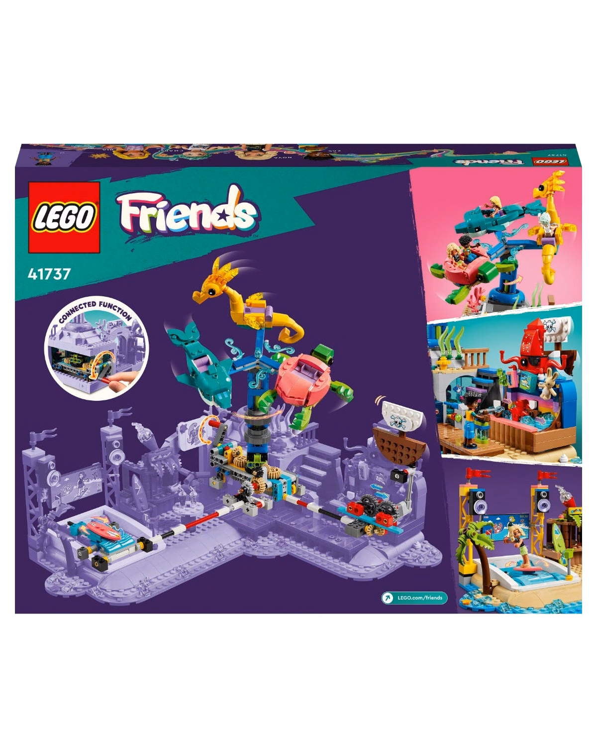LEGO® 41737 Friends Beach Amusement Park Set for Ages 12+ - 3
