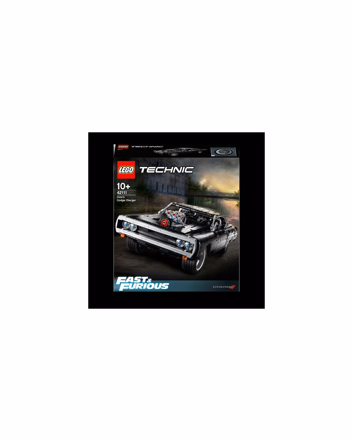 LEGO® Technic Dom's Dodge Charger Model Car 42111 - 3