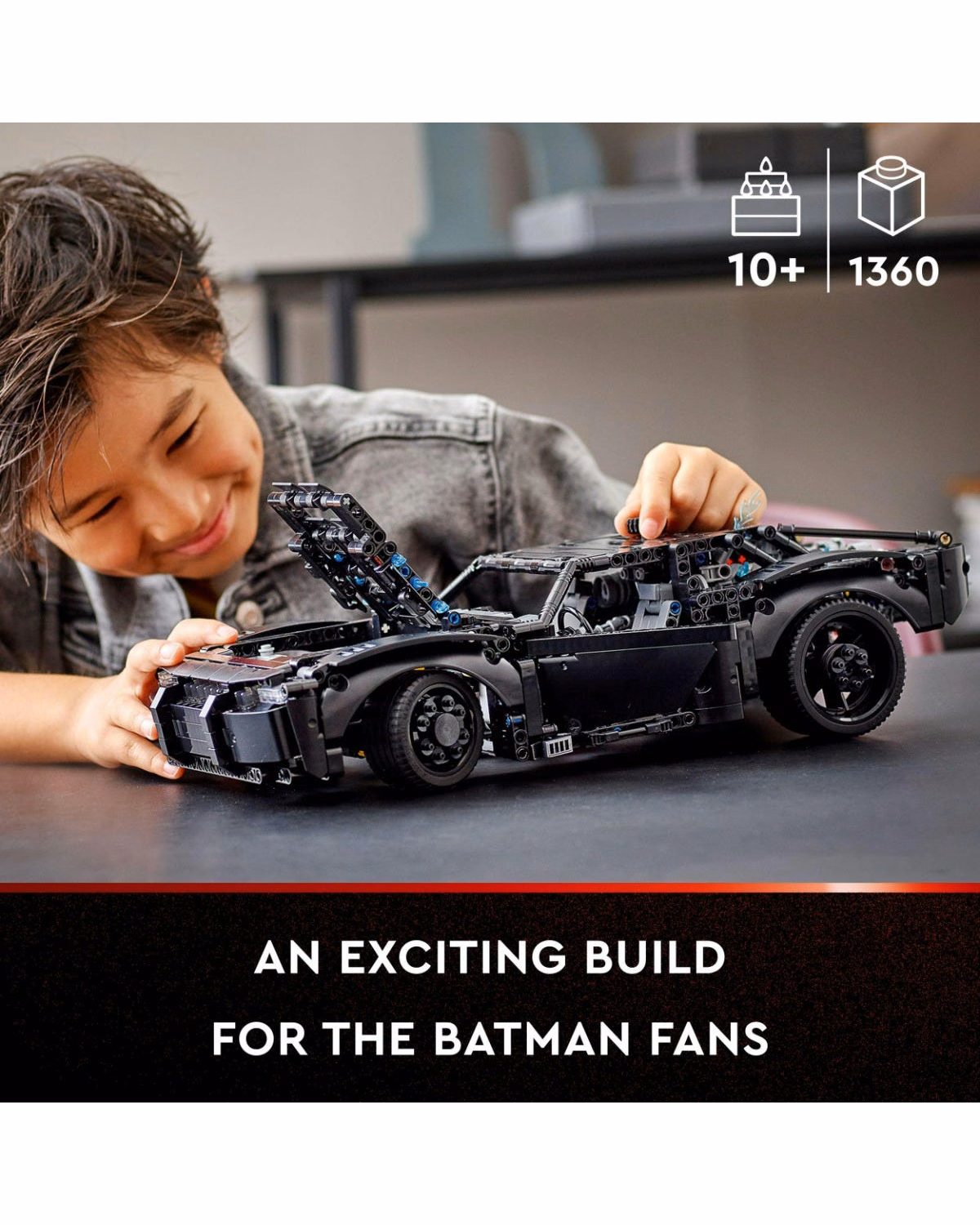 LEGO® Technic The Batman Batmobile Buildable Car Toy 42127 - 7