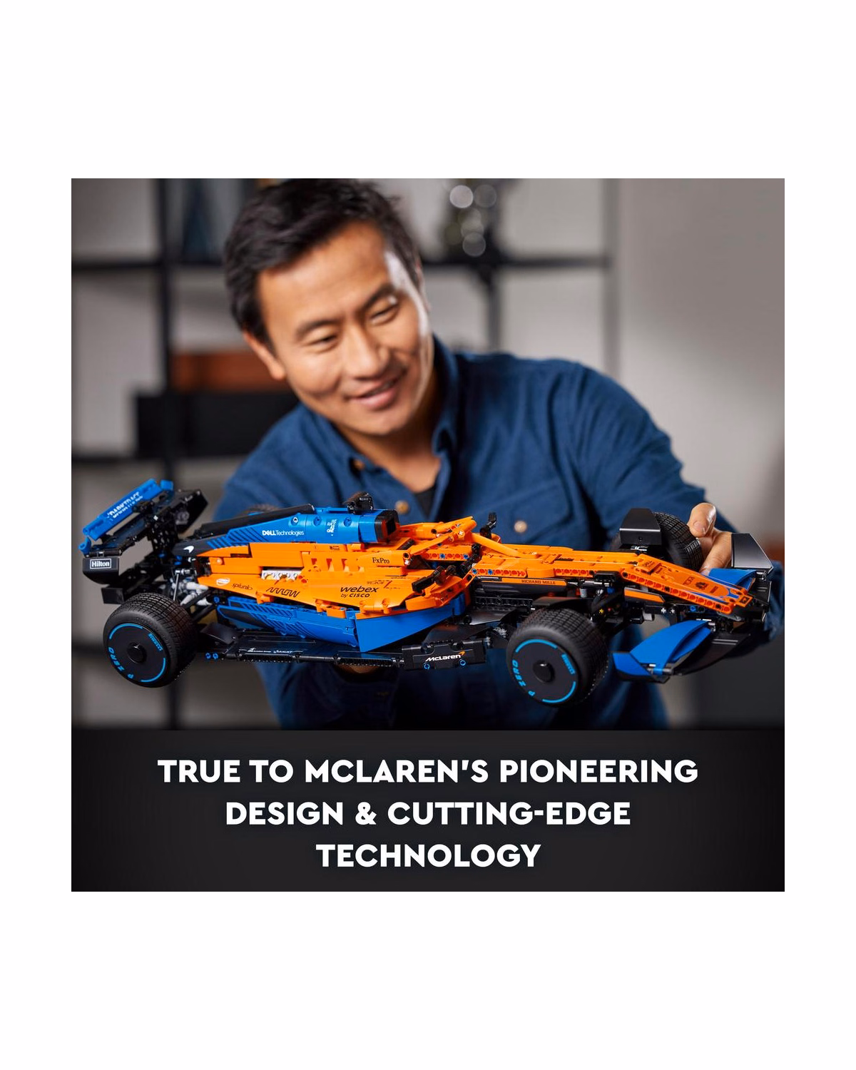 LEGO® Technic Mclaren Formula 1 2022 Race Car Model Set 42141 - 6
