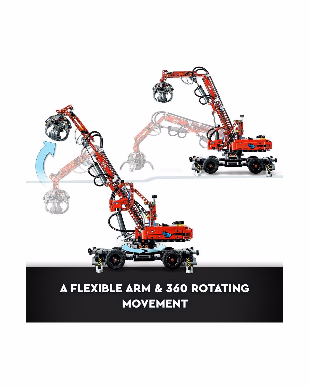 LEGO® 42144 Technic Material Handler Construction Vehicle Set - 5