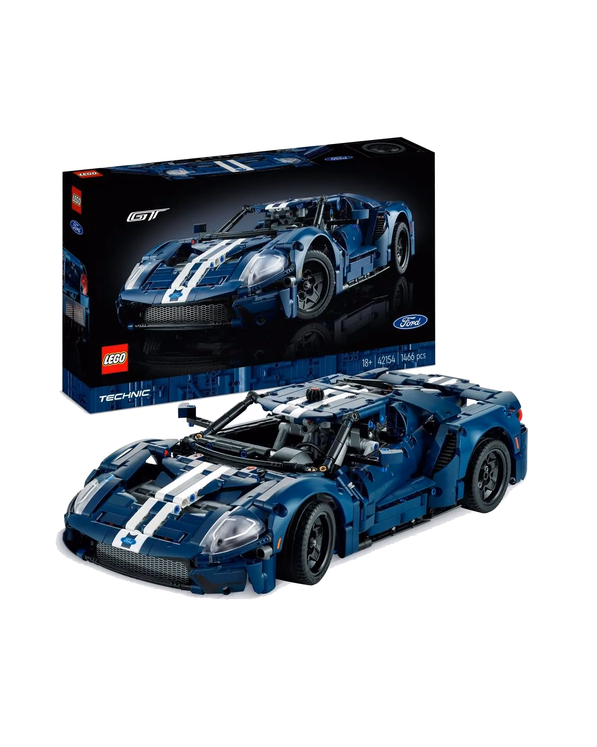 LEGO® 42154 Technic 2022 Ford GT Car Model Set for Adults - 1