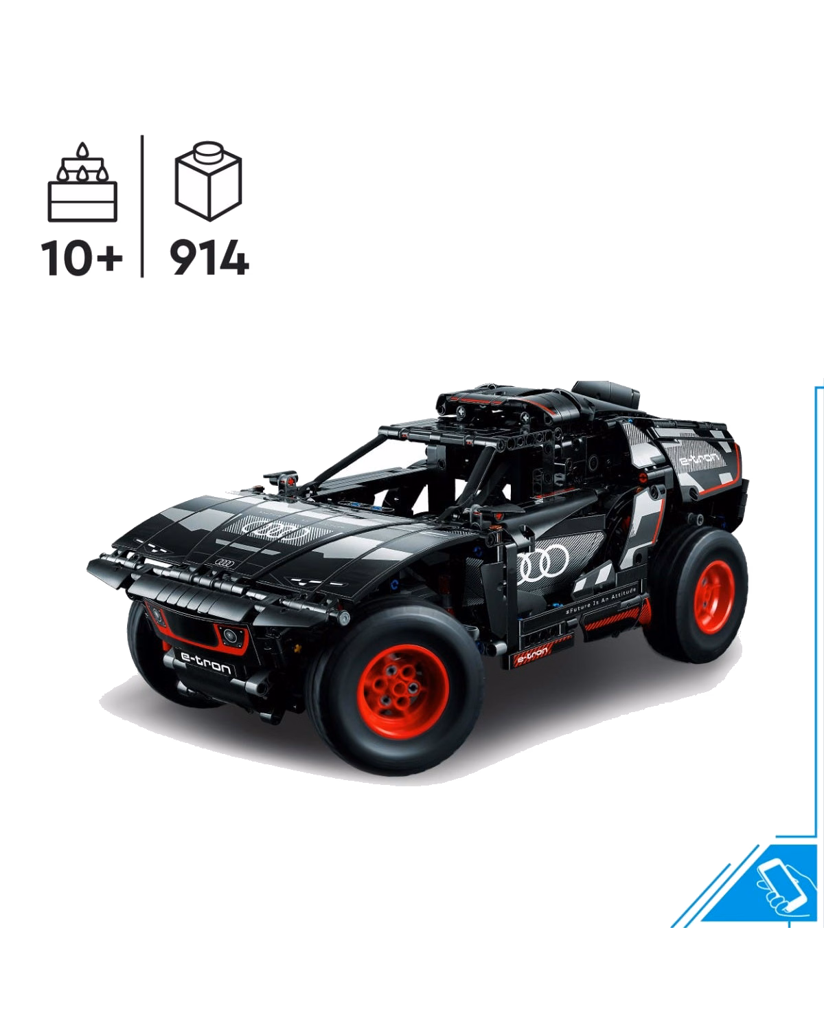 LEGO® 42160 Technic Audi Rs Q E-Tron Remote Control Car Toy - 8