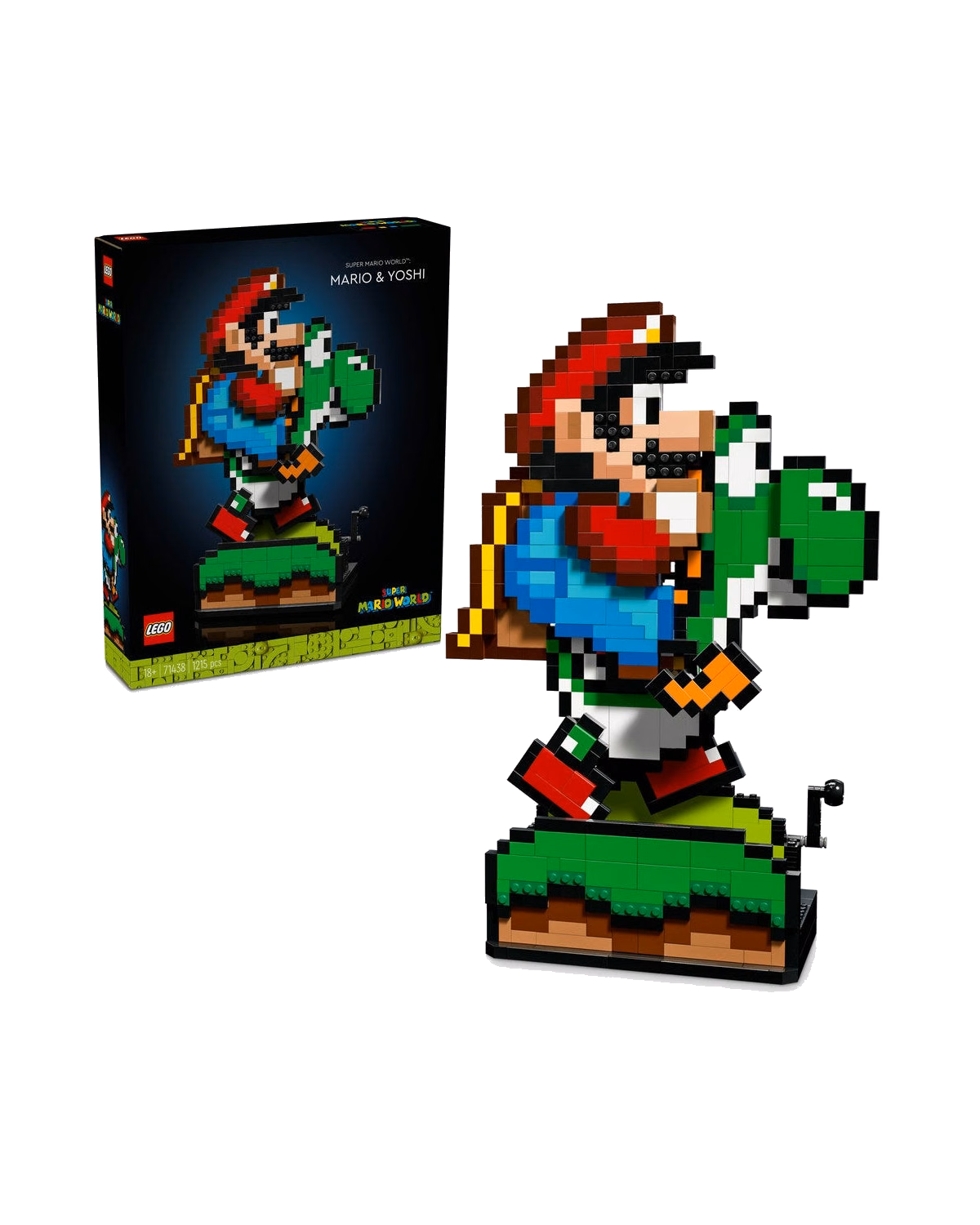LEGO® Super Mario World: Mario & Yoshi Set for Adults 71438 - 1