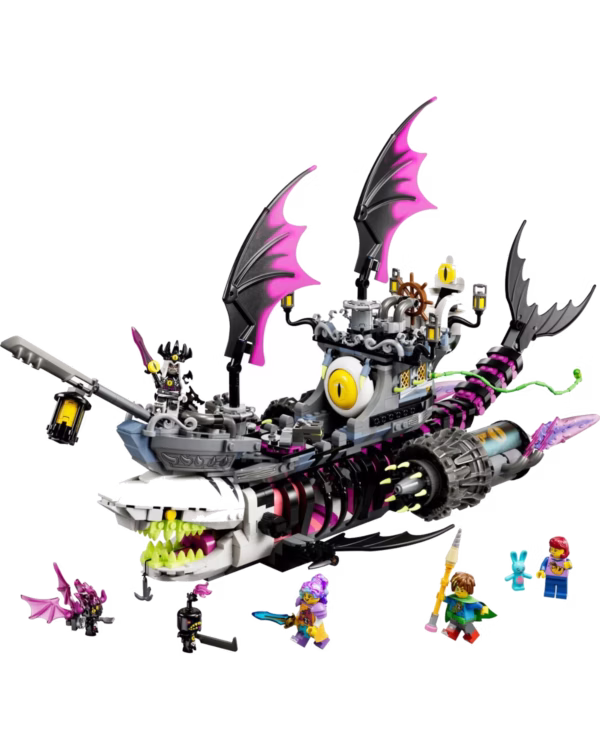 LEGO® 71469 Dreamzzz Nightmare Shark Ship, Pirate Ship Toy - 2
