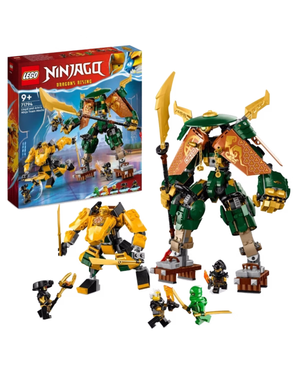 LEGO® 71794 Ninjago Lloyd and Arin's Ninja Team Mechs Set - 1