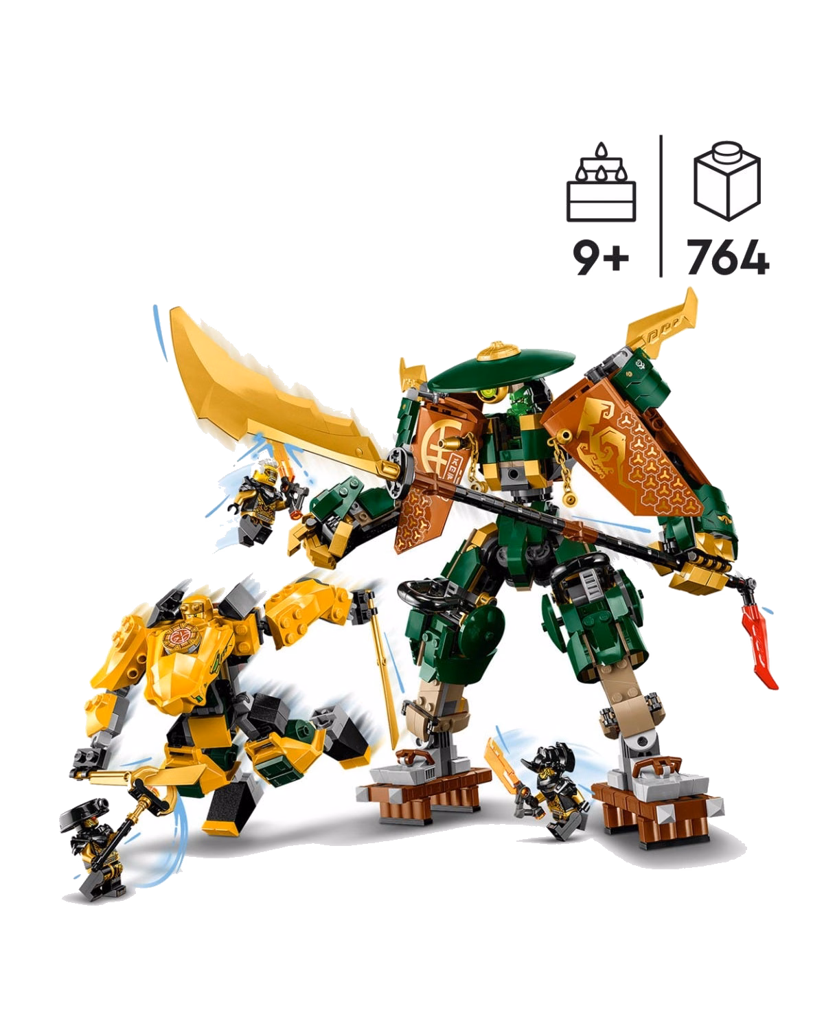 LEGO® 71794 Ninjago Lloyd and Arin's Ninja Team Mechs Set - 4