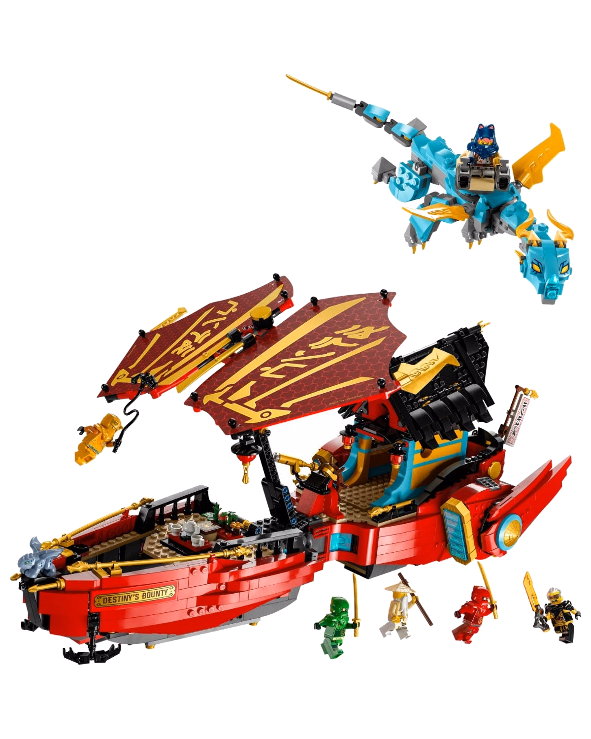 LEGO® 71797 Ninjago Destiny's Bounty - race against time Set - 2