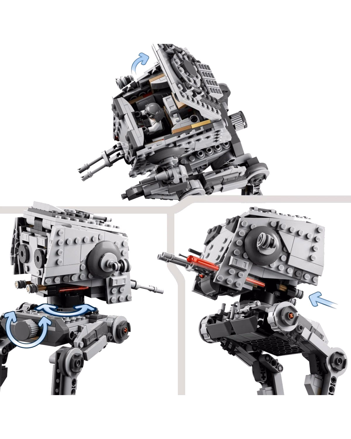 LEGO® Star Wars Hoth At-St Walker & Chewbacca Set 75322 - 5