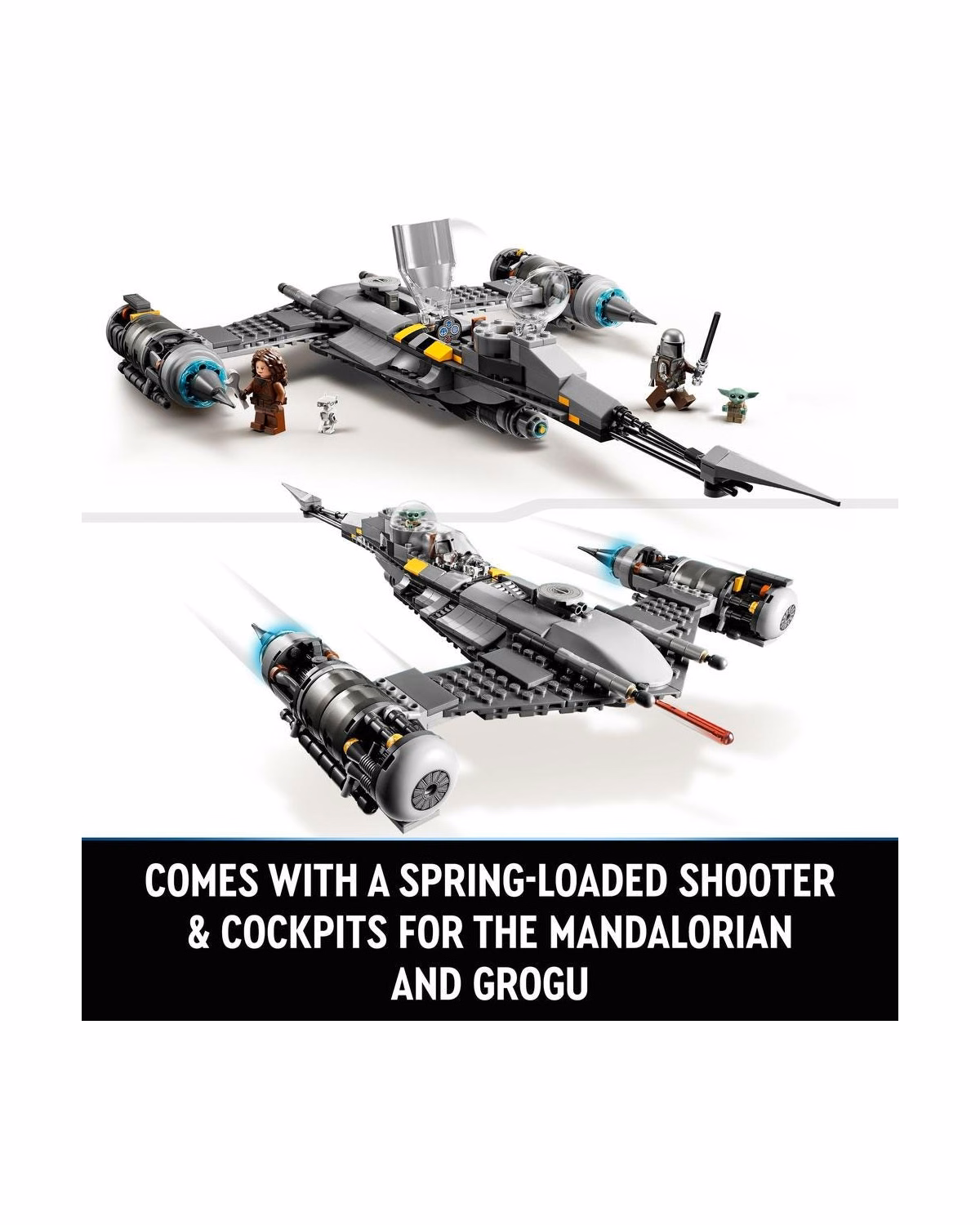 LEGO® 75325 Star Wars The Mandalorian's N-1 Starfighter Set - 6