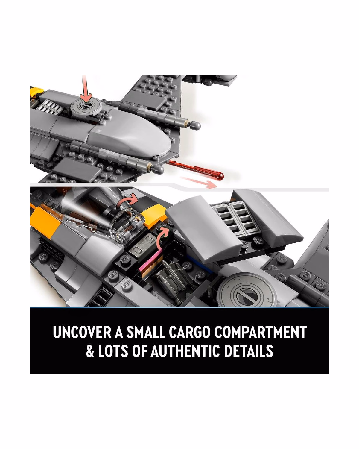 LEGO® 75325 Star Wars The Mandalorian's N-1 Starfighter Set - 7