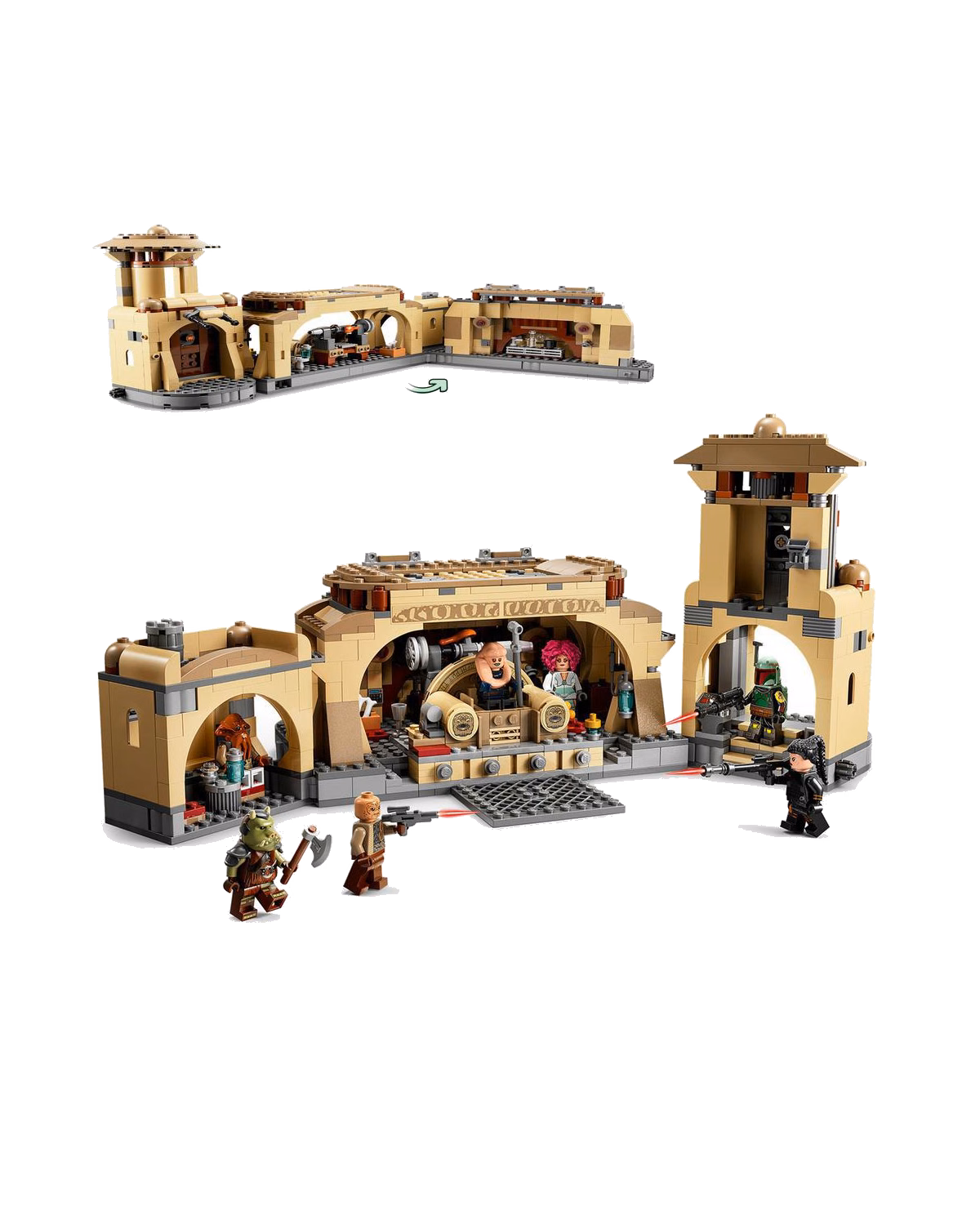 LEGO® 75326 Star Wars Boba Fetta's Throne Room Buildable Toy - 3