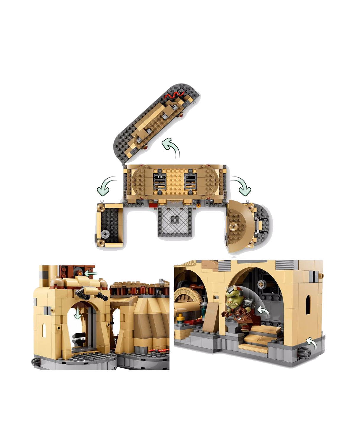 LEGO® 75326 Star Wars Boba Fetta's Throne Room Buildable Toy - 5