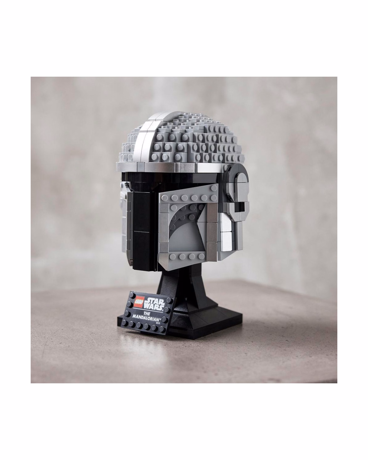 LEGO® 75328 Star Wars The Mandalorian Helmet Model Adult Set - 3