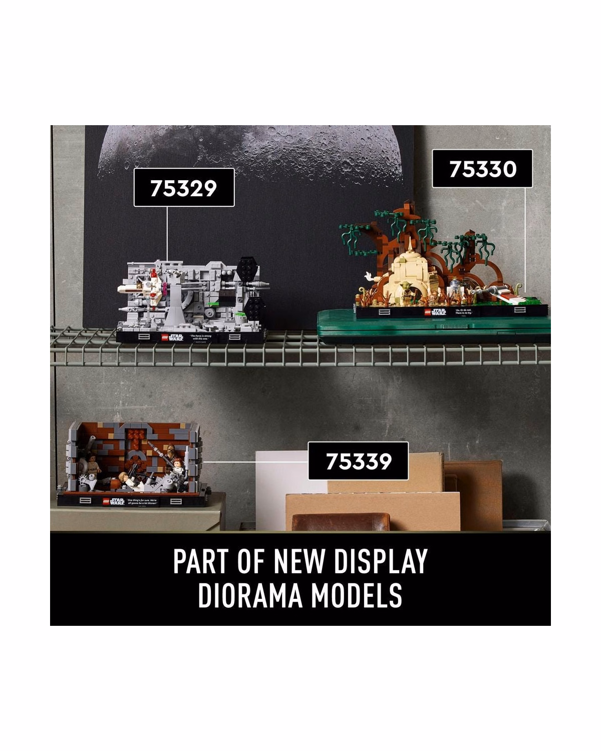LEGO® 75330 Star Wars Dagobah Jedi Training Diorama Yoda Set - 7