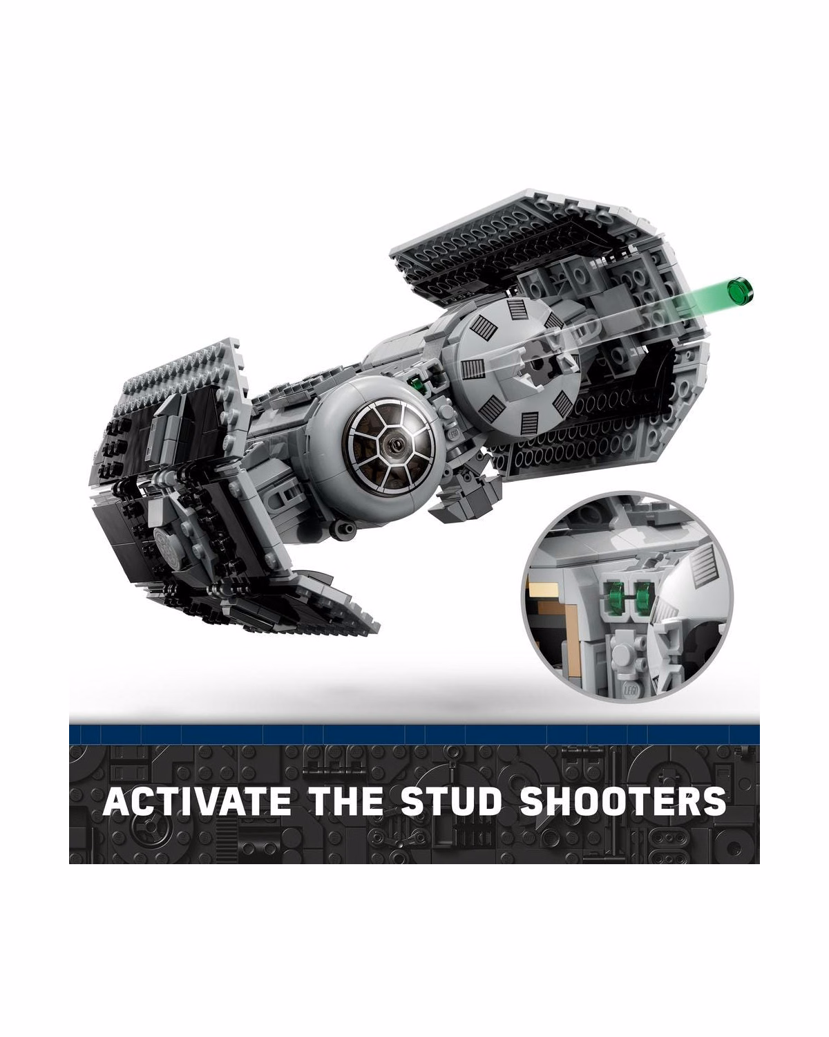 LEGO® 75347 Star Wars TIE Bomber Starfighter Buildable Toy - 3