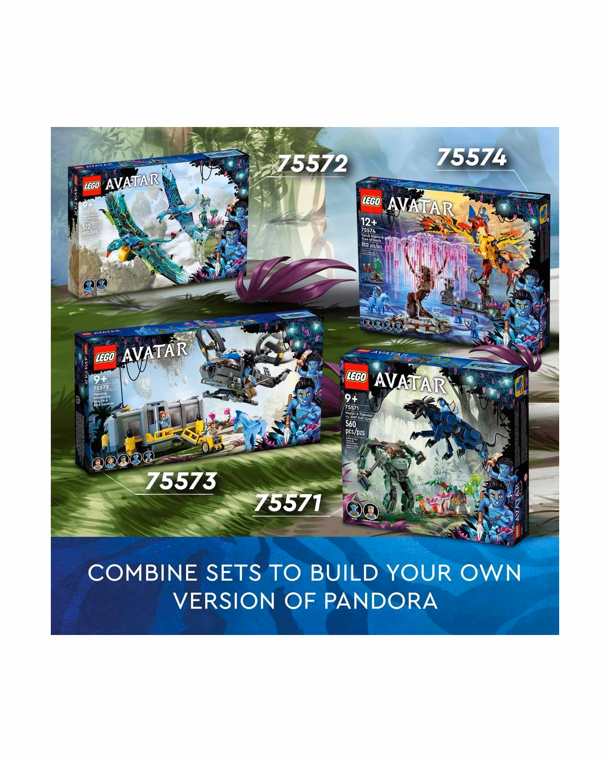 LEGO® 75573 Avatar Floating Mountains: Site 26 & RDA Samson - 8