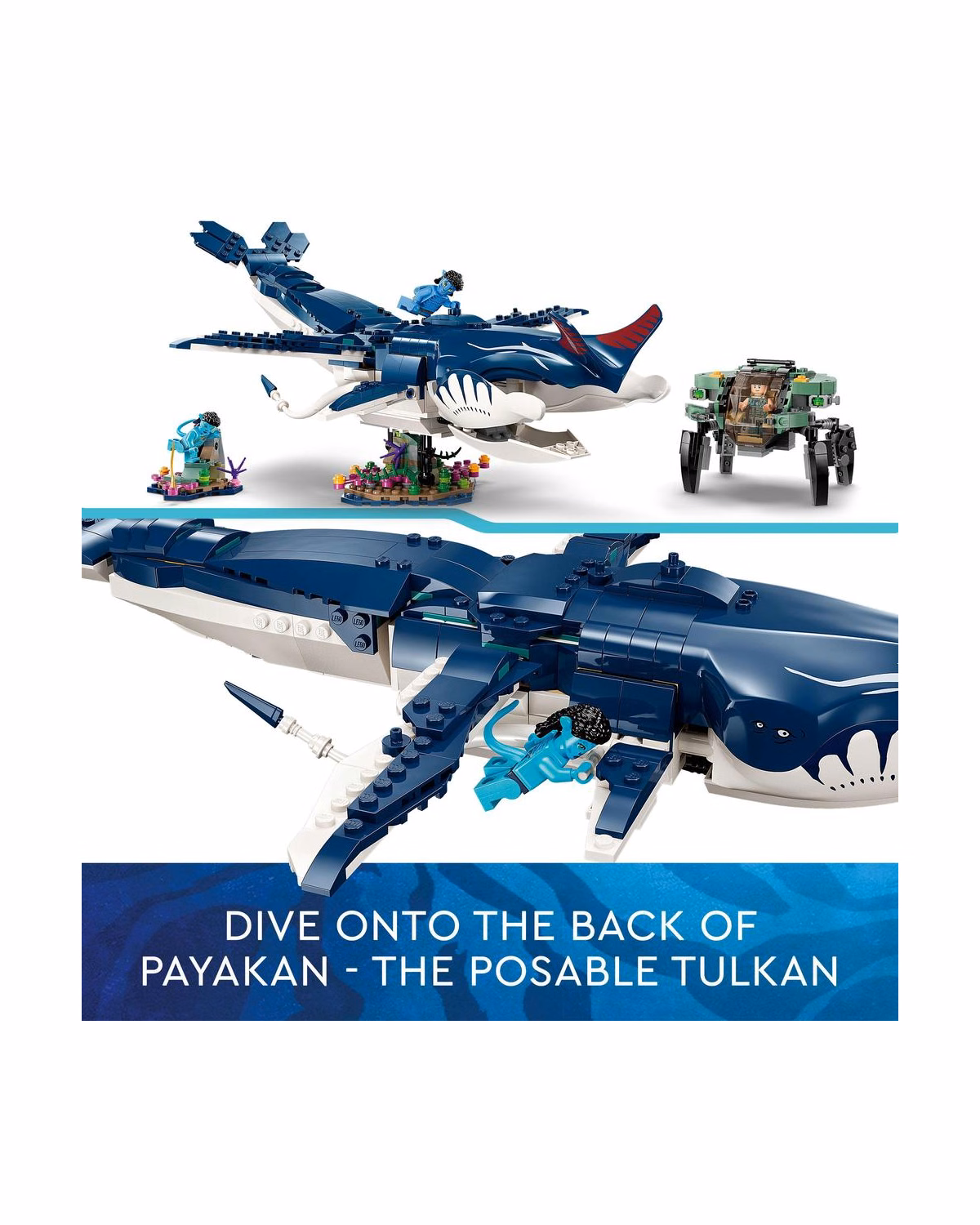 LEGO® 75579 Avatar Payakan The Tulkun & Crabsuit Building Toy - 3
