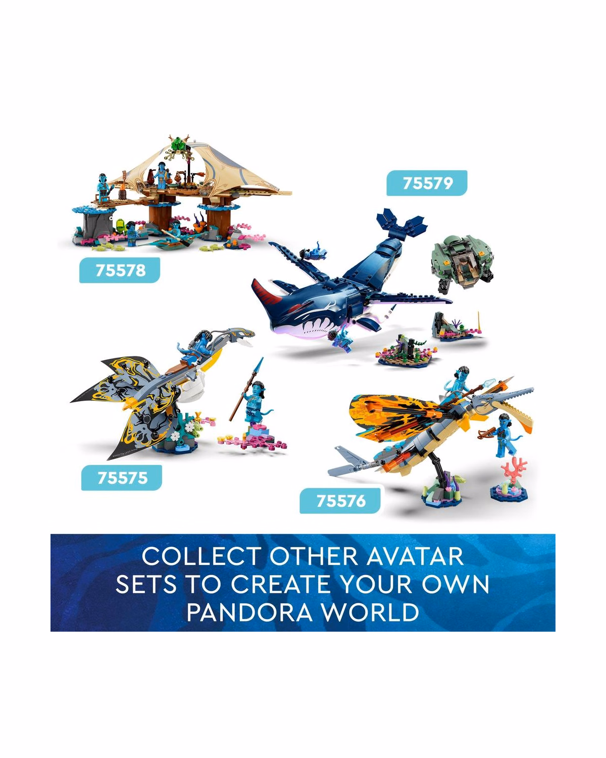 LEGO® 75579 Avatar Payakan The Tulkun & Crabsuit Building Toy - 7