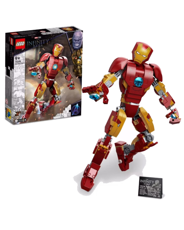 LEGO® Marvel Iron Man Figure Building Toy, Infinity Saga 76206 - 1