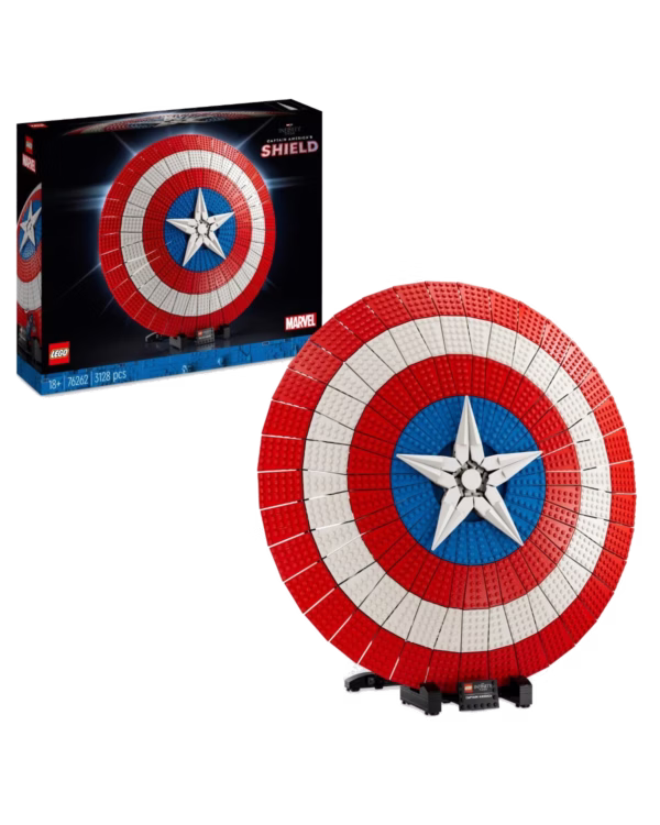 LEGO® 76262 Marvel Captain America's Shield Avengers Set - 1