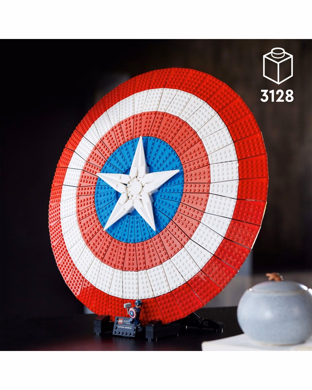 LEGO® 76262 Marvel Captain America's Shield Avengers Set - 5
