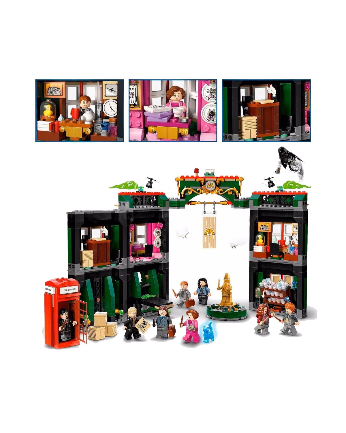 LEGO® 76403 Harry Potter The Ministry of Magic Modular Set - 7