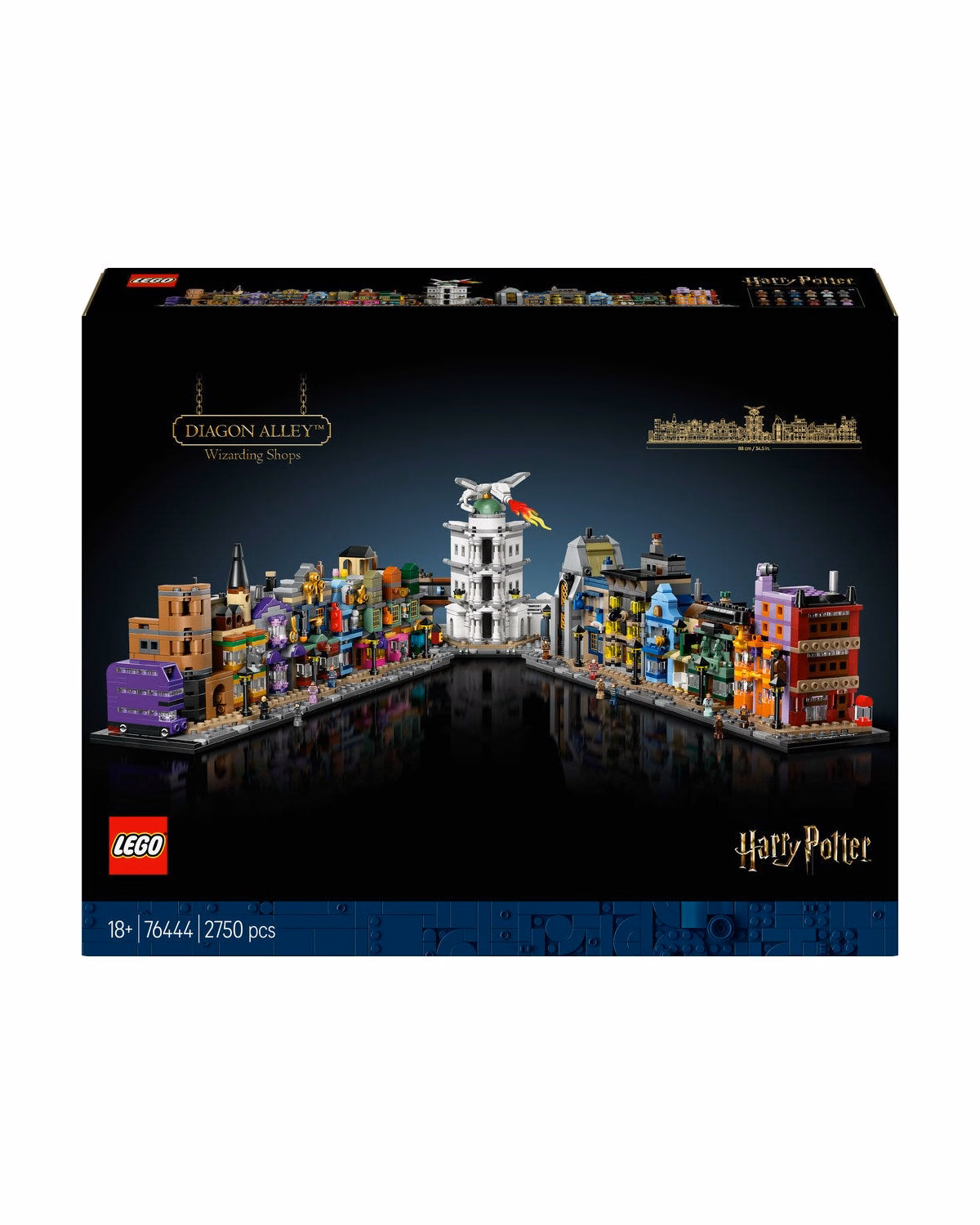 LEGO® Harry Potter Diagon Alley Wizarding Shops Set 76444 - 3