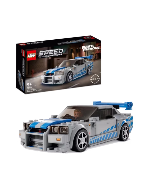 LEGO® 76917 Speed Champions 2 Fast 2 Furious Nissan Skyline GT-R (R34) - 1
