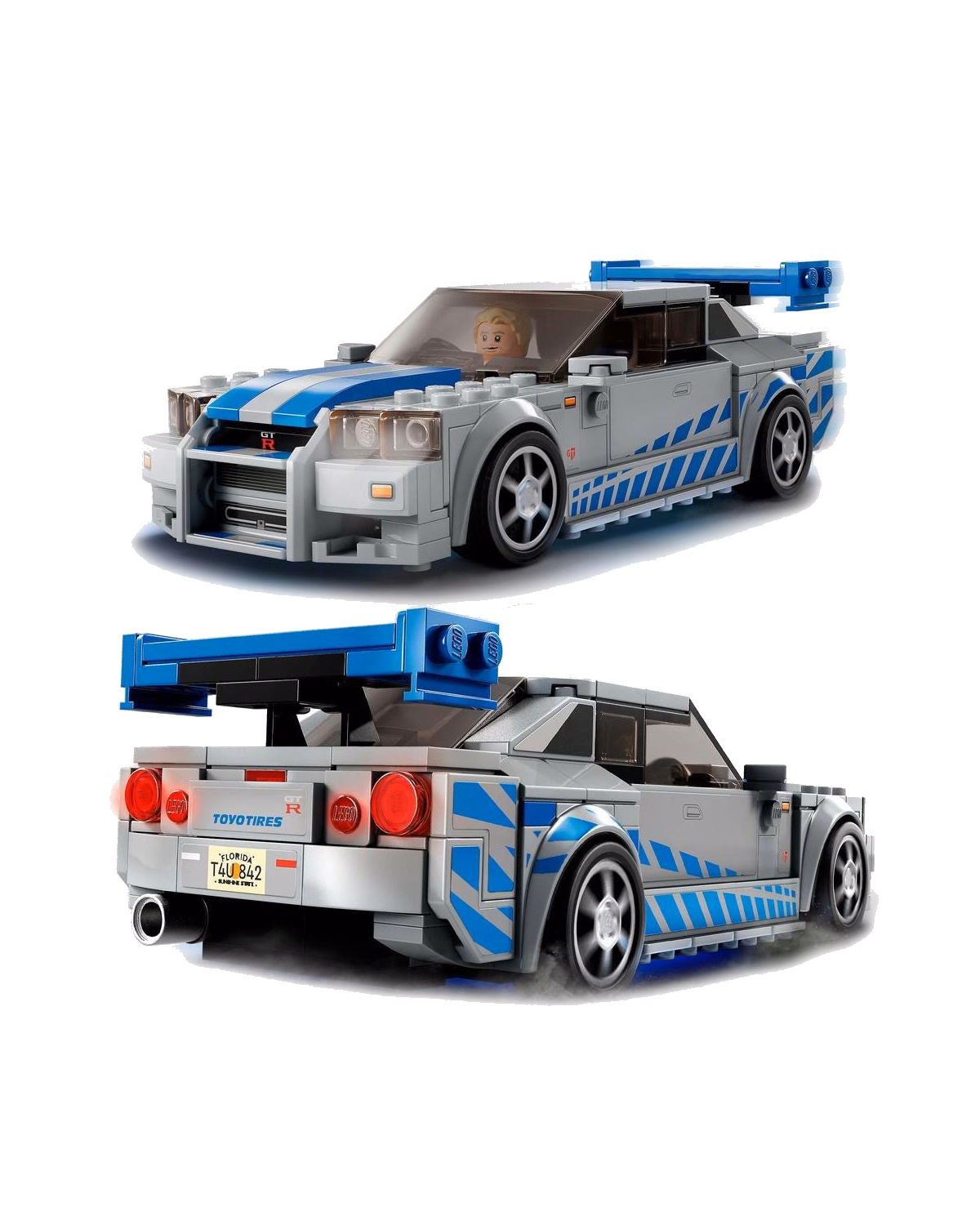 LEGO® 76917 Speed Champions 2 Fast 2 Furious Nissan Skyline GT-R (R34) - 4