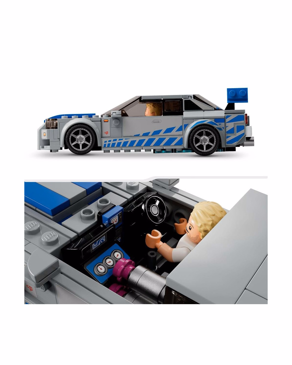 LEGO® 76917 Speed Champions 2 Fast 2 Furious Nissan Skyline GT-R (R34) - 5