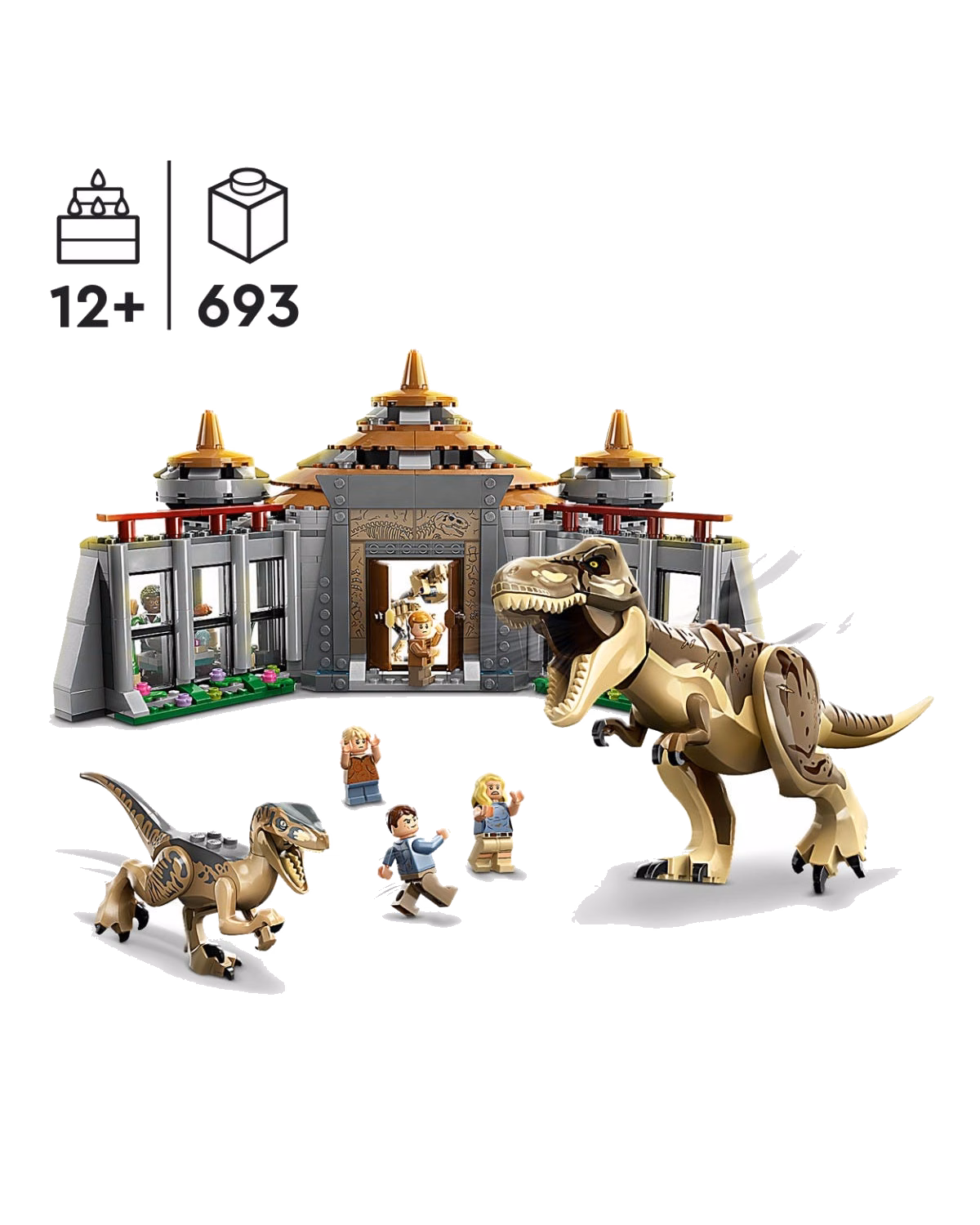 Lego® 76961 Jurassic Park Visitor Centre: T. Rex & Raptor Attack - 5